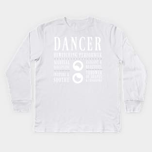 Dancer Kids Long Sleeve T-Shirt